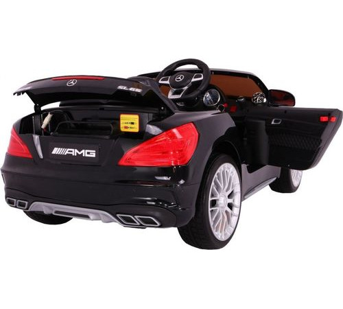 Дитяча акумуляторна машинка Mercedes Benz AMG SL65 S Чорна Дитяча акумуляторна машинка Mercedes Benz AMG SL65 S Чорна