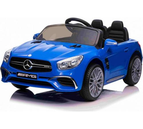 Дитяча акумуляторна машинка Mercedes Benz AMG SL65 S Синя Дитяча акумуляторна машинка Mercedes Benz AMG SL65 S Синя