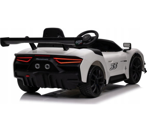 Дитяча акумуляторна машинка Maserati MC20 GT2 Біла Дитяча акумуляторна машинка Maserati MC20 GT2 Біла