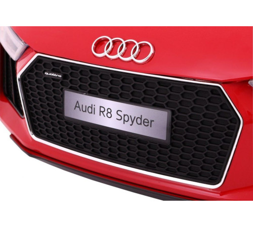 Дитяча акумуляторна машинка Audi R8 Червона Дитяча акумуляторна машинка Audi R8 Червона