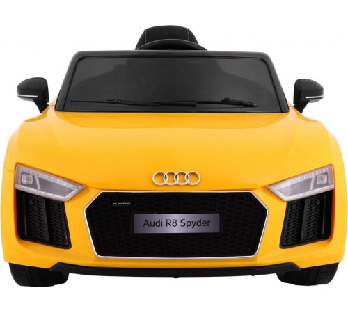 Дитяча акумуляторна машинка Audi R8 Spyder Жовта Дитяча акумуляторна машинка Audi R8 Spyder Жовта