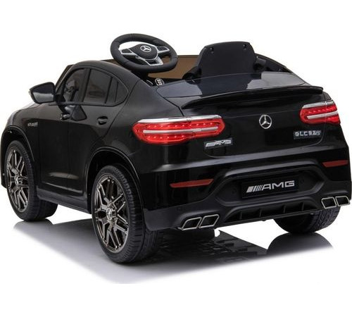 Дитяча акумуляторна машинка Mercedes Benz GLC63S Чорна