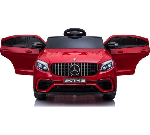 Дитяча акумуляторна машинка Mercedes Benz GLC63S Червона