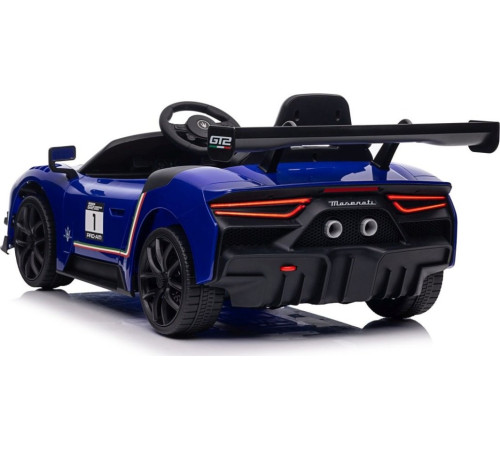 Дитяча акумуляторна машинка Maserati MC20 GT2 Синя Дитяча акумуляторна машинка Maserati MC20 GT2 Синя