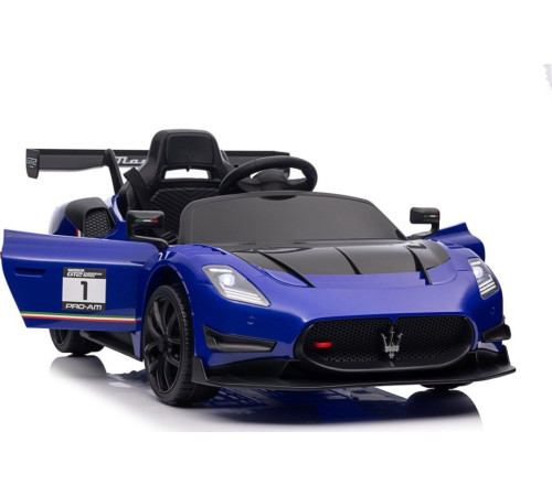 Дитяча акумуляторна машинка Maserati MC20 GT2 Синя Дитяча акумуляторна машинка Maserati MC20 GT2 Синя