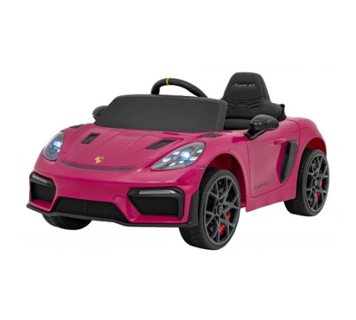 Дитяча акумуляторна машинка Porsche 718 Рожева Дитяча акумуляторна машинка Porsche 718 Рожева