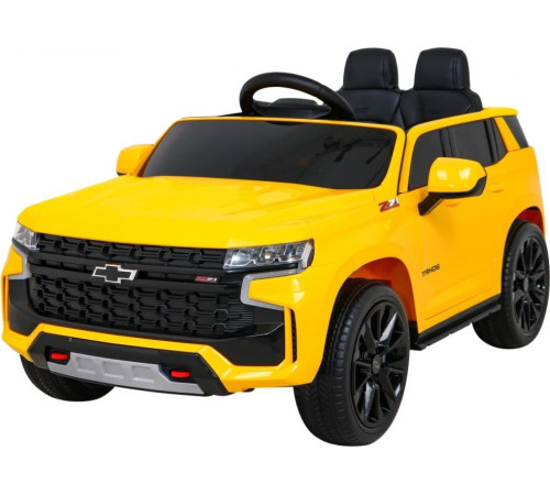 Дитяча акумуляторна машинка Chevrolet Tahoe Жовта Дитяча акумуляторна машинка Chevrolet Tahoe Жовта