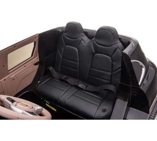 Дитяча акумуляторна машинка Porsche Cayenne S Чорна
