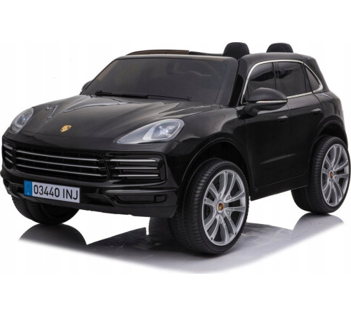 Дитяча акумуляторна машинка Porsche Cayenne S Чорна