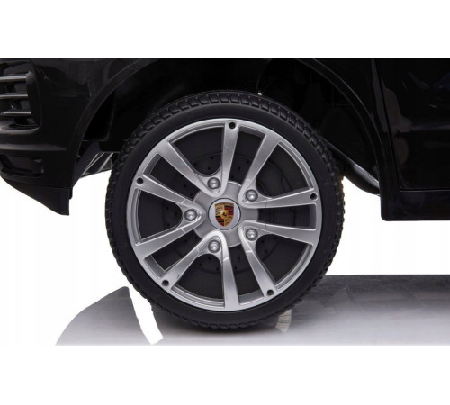 Дитяча акумуляторна машинка Porsche Cayenne S Чорна