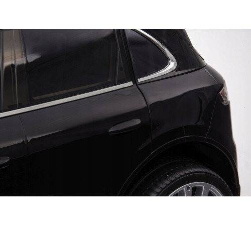 Дитяча акумуляторна машинка Porsche Cayenne S Чорна