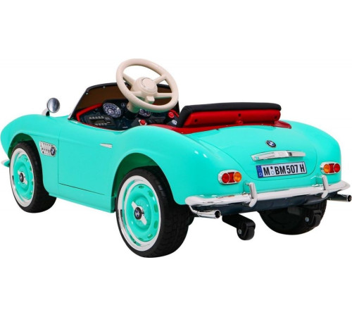 Дитяча акумуляторна машинка BMW 507 Retro Зелена Дитяча акумуляторна машинка BMW 507 Retro Зелена