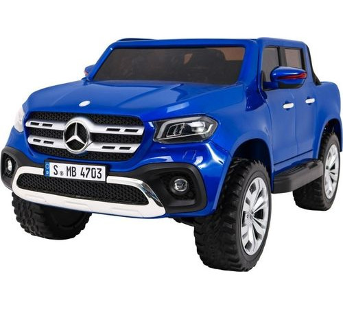 Дитяча акумуляторна машинка Mercedes Benz X-Class Синя Дитяча акумуляторна машинка Mercedes Benz X-Class Синя