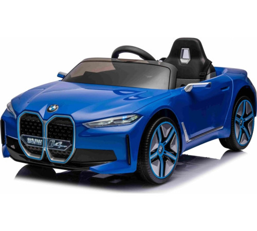 Дитяча акумуляторна машинка BMW i4 Синя Дитяча акумуляторна машинка BMW i4 Синя