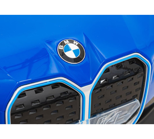 Дитяча акумуляторна машинка BMW i4 Синя Дитяча акумуляторна машинка BMW i4 Синя