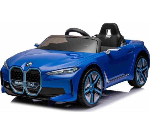 Дитяча акумуляторна машинка BMW i4 Синя Дитяча акумуляторна машинка BMW i4 Синя