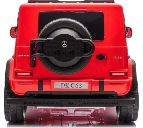 Дитяча акумуляторна машинка Mercedes Benz G63 AMG XXL Червона