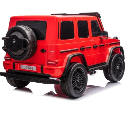 Дитяча акумуляторна машинка Mercedes Benz G63 AMG XXL Червона