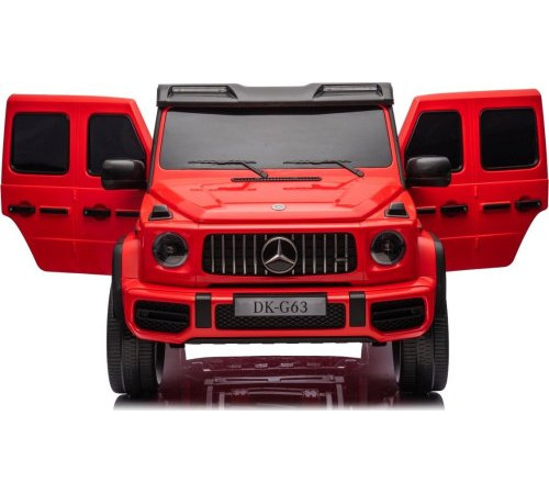 Дитяча акумуляторна машинка Mercedes Benz G63 AMG XXL Червона