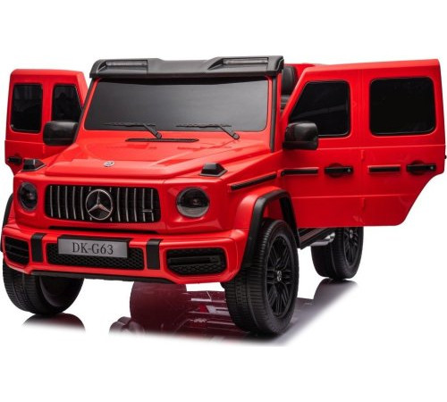 Дитяча акумуляторна машинка Mercedes Benz G63 AMG XXL Червона