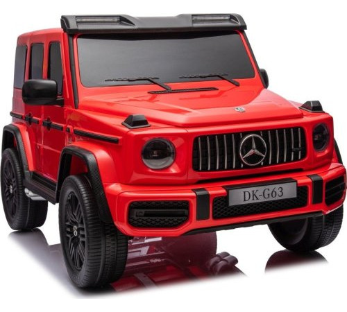Дитяча акумуляторна машинка Mercedes Benz G63 AMG XXL Червона