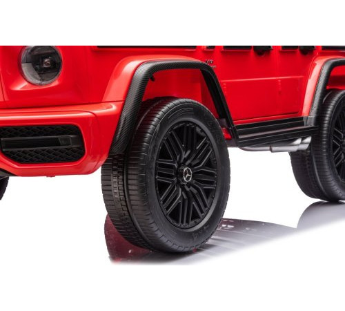 Дитяча акумуляторна машинка Mercedes Benz G63 AMG XXL Червона