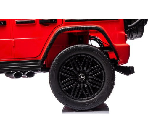 Дитяча акумуляторна машинка Mercedes Benz G63 AMG XXL Червона