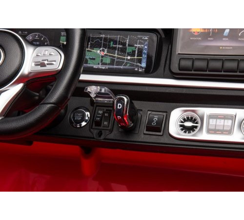 Дитяча акумуляторна машинка Mercedes Benz G63 AMG XXL Червона