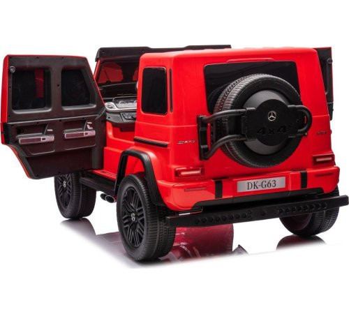 Дитяча акумуляторна машинка Mercedes Benz G63 AMG XXL MP4 Червона Дитяча акумуляторна машинка Mercedes Benz G63 AMG XXL MP4 Червона