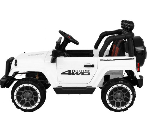 Дитячий акумуляторний позашляховик Білий