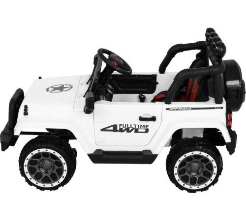 Дитячий акумуляторний позашляховик Білий
