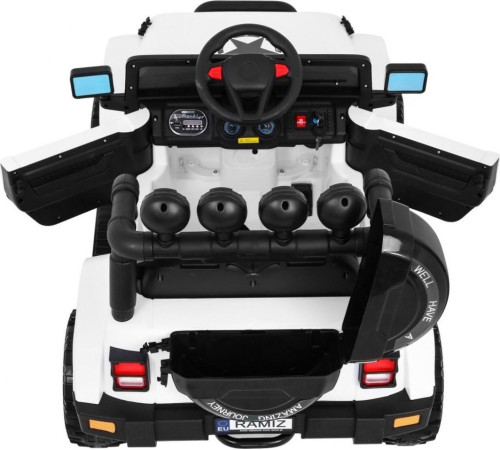 Дитячий акумуляторний позашляховик Білий