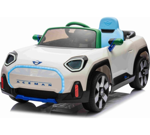Дитяча акумуляторна машинка Mini Concept Aceman Біла Дитяча акумуляторна машинка Mini Concept Aceman Біла