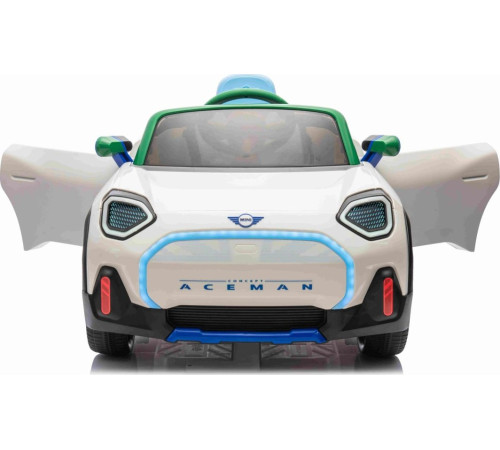 Дитяча акумуляторна машинка Mini Concept Aceman Біла Дитяча акумуляторна машинка Mini Concept Aceman Біла