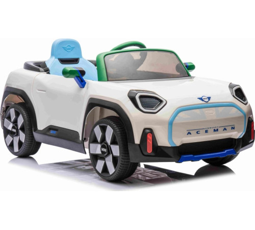 Дитяча акумуляторна машинка Mini Concept Aceman Біла Дитяча акумуляторна машинка Mini Concept Aceman Біла