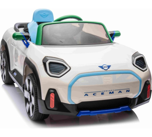 Дитяча акумуляторна машинка Mini Concept Aceman Біла Дитяча акумуляторна машинка Mini Concept Aceman Біла