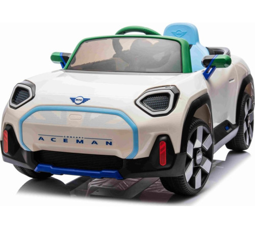 Дитяча акумуляторна машинка Mini Concept Aceman Біла Дитяча акумуляторна машинка Mini Concept Aceman Біла