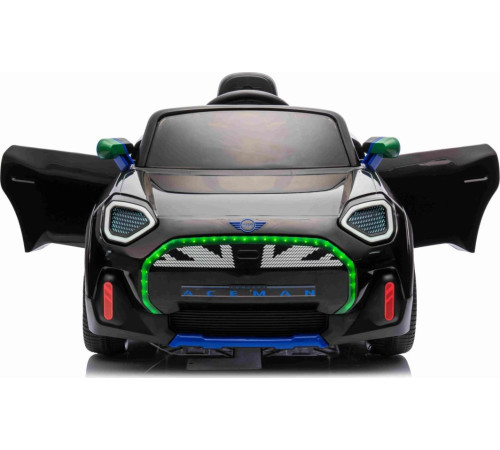 Дитяча акумуляторна машинка Mini Concept Aceman Чорна Дитяча акумуляторна машинка Mini Concept Aceman Чорна