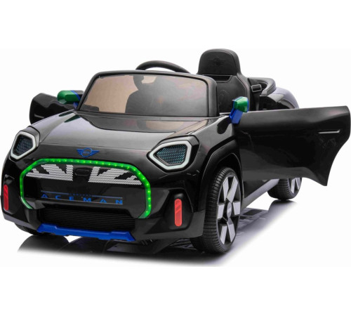 Дитяча акумуляторна машинка Mini Concept Aceman Чорна Дитяча акумуляторна машинка Mini Concept Aceman Чорна