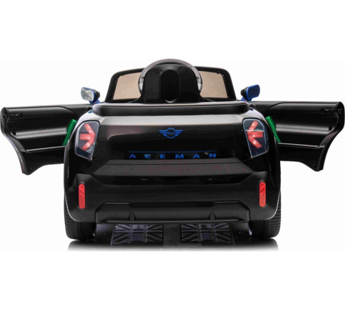 Дитяча акумуляторна машинка Mini Concept Aceman Чорна Дитяча акумуляторна машинка Mini Concept Aceman Чорна