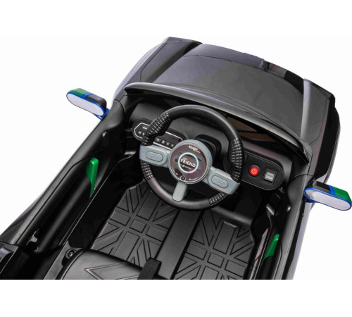 Дитяча акумуляторна машинка Mini Concept Aceman Чорна Дитяча акумуляторна машинка Mini Concept Aceman Чорна