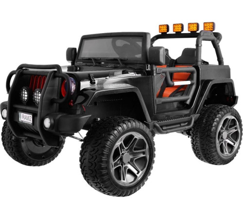 Дитячий акумуляторний позашляховик Jeep Monster 4x4 Чорний Дитячий акумуляторний позашляховик Jeep Monster 4x4 Чорний