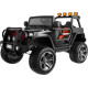 Дитячий акумуляторний позашляховик Jeep Monster 4x4 Чорний
