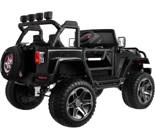 Дитячий акумуляторний позашляховик Jeep Monster 4x4 Чорний Дитячий акумуляторний позашляховик Jeep Monster 4x4 Чорний
