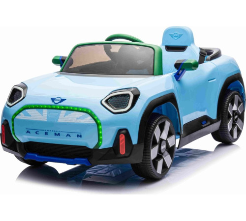 Дитяча акумуляторна машинка Mini Concept Aceman Блакитна Дитяча акумуляторна машинка Mini Concept Aceman Блакитна