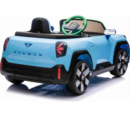 Дитяча акумуляторна машинка Mini Concept Aceman Блакитна Дитяча акумуляторна машинка Mini Concept Aceman Блакитна