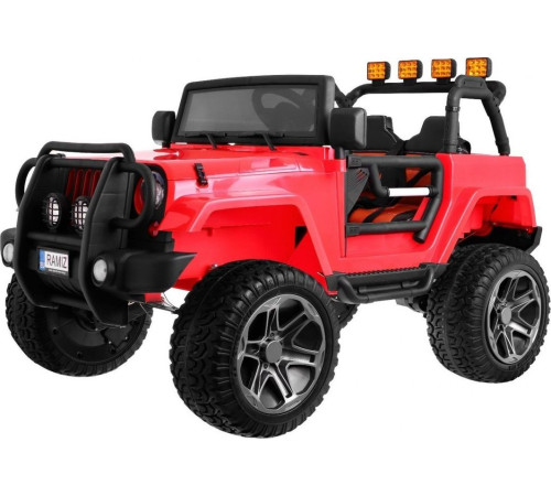Дитячий акумуляторний позашляховик Jeep Monster 4x4 Червоний