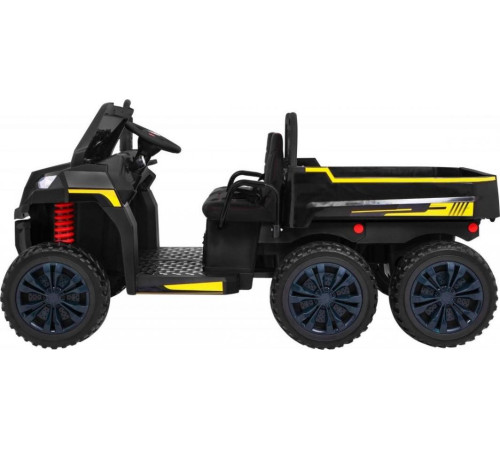 Дитяча акумуляторна машинка Farmer Truck Чорна Дитяча акумуляторна машинка Farmer Truck Чорна