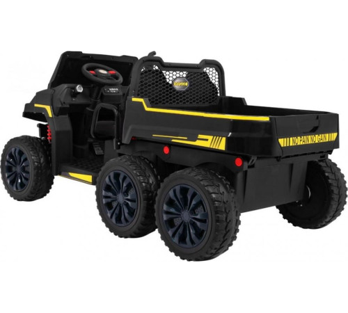 Дитяча акумуляторна машинка Farmer Truck Чорна Дитяча акумуляторна машинка Farmer Truck Чорна