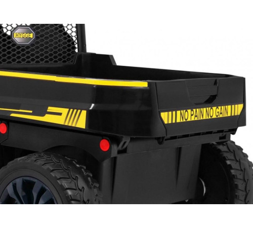 Дитяча акумуляторна машинка Farmer Truck Чорна Дитяча акумуляторна машинка Farmer Truck Чорна